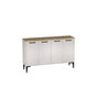 Hanah Home Consola Frezya - Roble Zafiro y Blanco